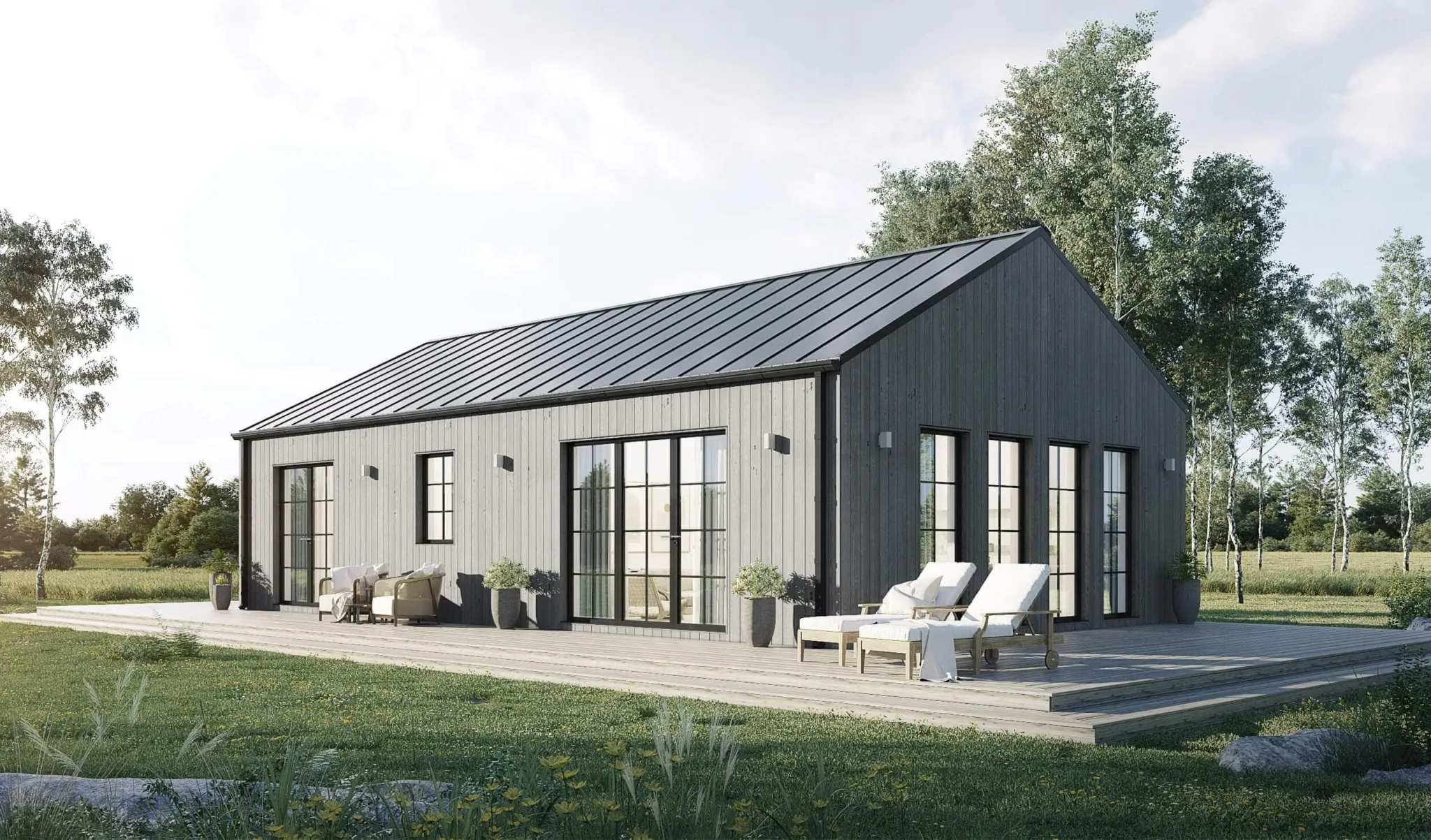 Husverket lancerer endelig sin nye serie af arkitekttegnede, eksklusive færdighuse!