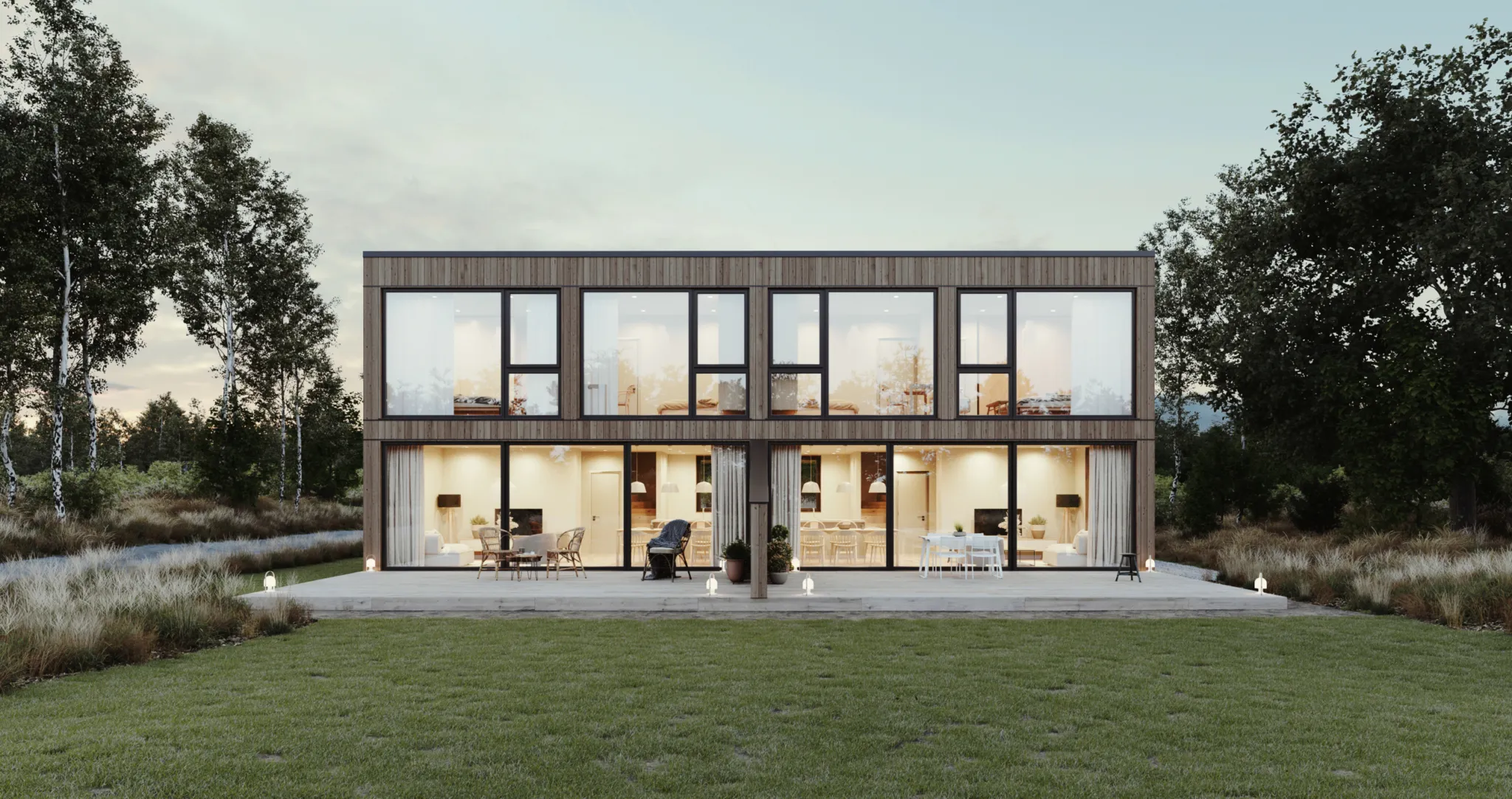 Hus 23: Arkitekttegnet Dobbelthus
